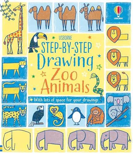 Fiona Watt - Step-by-step Drawing Zoo Animals - Paperback image 1