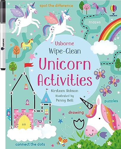 Kirsteen Robson - Wipe-Clean Unicorn Activities - Paperback image 1