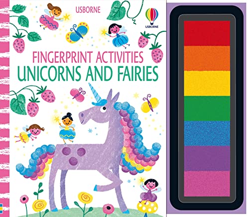 Fiona Watt - Fingerprint Activities Unicorns and Fairies - Spiral image 1