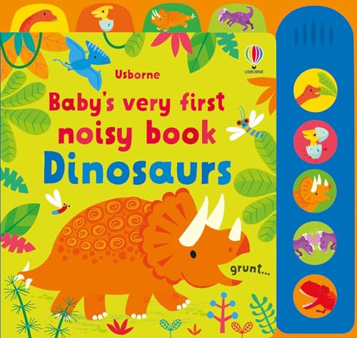 Fiona Watt - Baby's Very First Noisy Book Dinosaurs - Hardback image 1