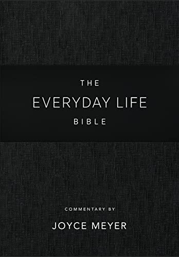 Joyce Meyer - Everyday Life Bible: Black LeatherLuxe (R) : The Power o image 1
