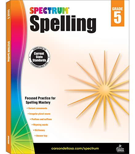 Spectrum - Spelling Grade 5 - Paperback image 1