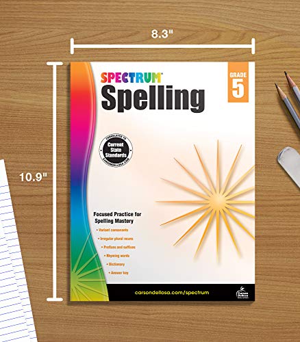 Spectrum - Spelling Grade 5 - Paperback image 7