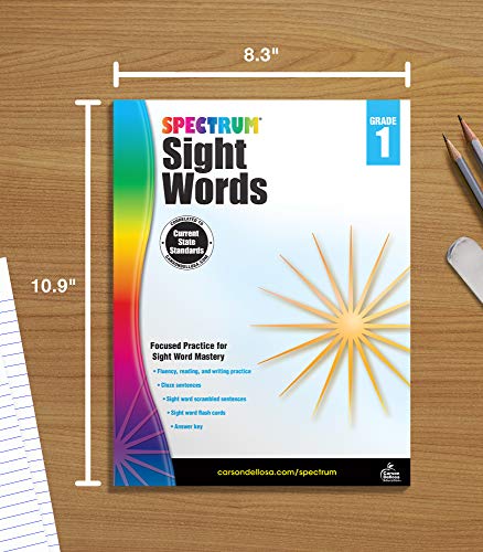 Spectrum - Sight Words Grade 1 - Paperback image 7