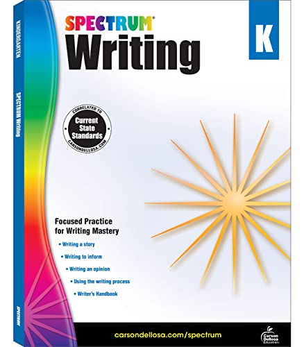 Spectrum - Writing Grade K - Paperback image 1