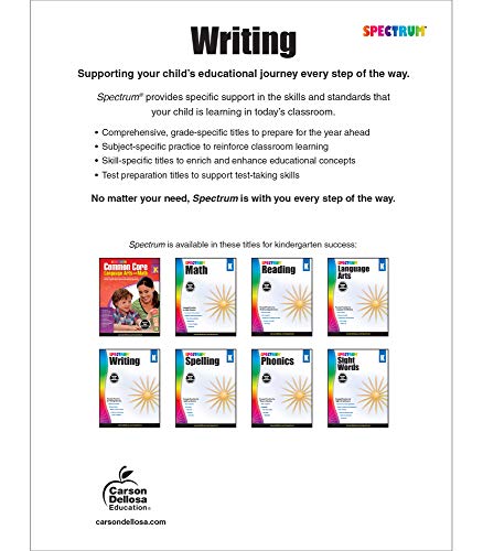 Spectrum - Writing Grade K - Paperback image 2