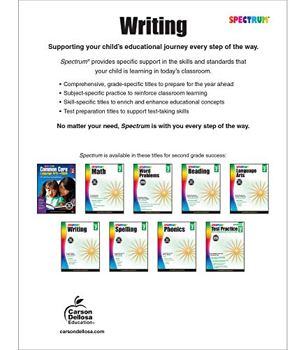 Spectrum - Writing Grade 2 - Paperback image 2