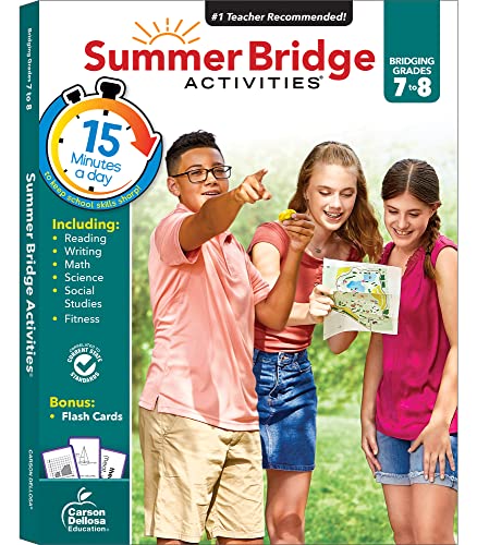 Summer Bridge Activi - Grades 7 to 8 - Paperback image 1