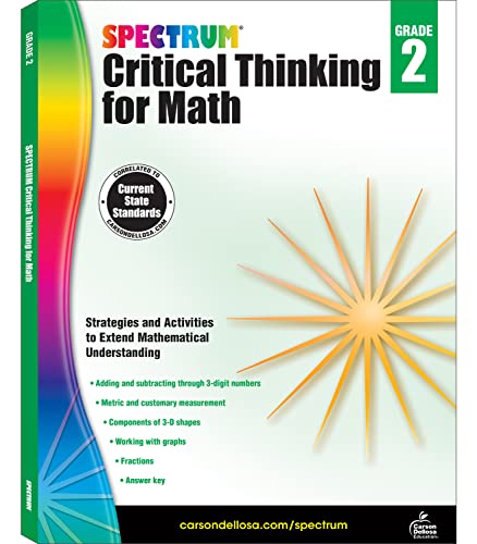 Spectrum - Critical Thinking for Math Gr 2 - Paperback image 1