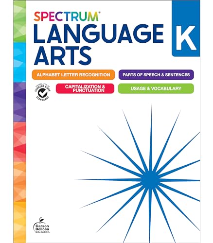 Spectrum - Language Arts Workbook Grade K - Paperback image 1