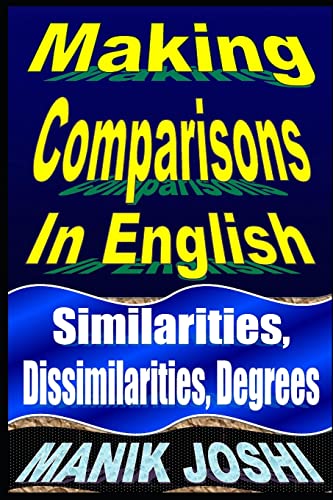 Joshi - Making Comparisons In English: Similarities, Dissimilarities, image 1