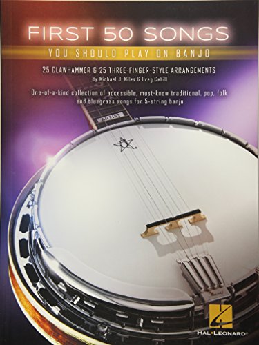 First 50 Songs You Should Play On Banjo - Paperback image 1