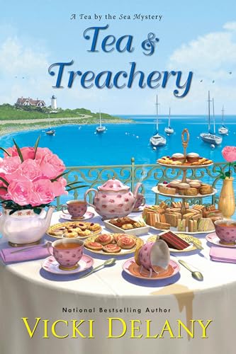 Vicki Delany - Tea and Treachery - Hardback image 1