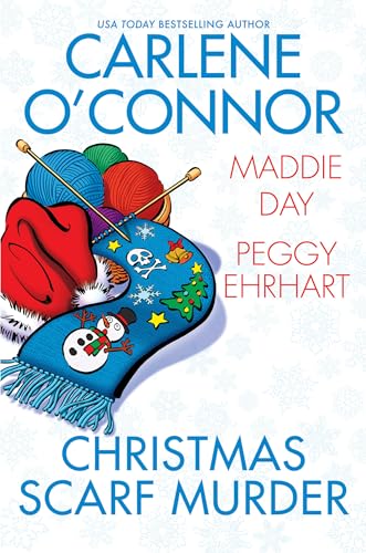 Maddie Day - Christmas Scarf Murder - Hardback image 1