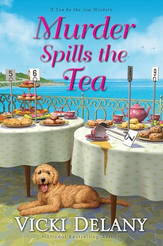 Vicki Delany - Murder Spills the Tea - Hardback image 1
