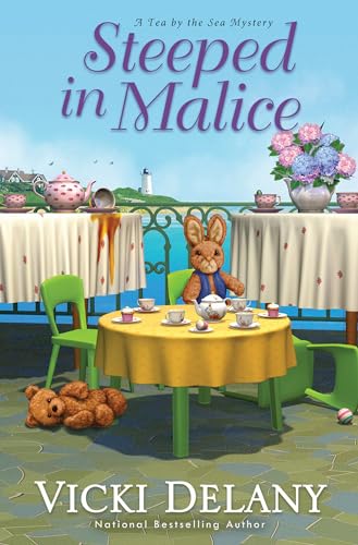 Vicki Delany - Steeped in Malice - Hardback image 1