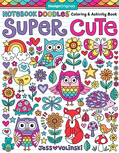 Jess Volinski - Notebook Doodles Super Cute - Paperback image 1