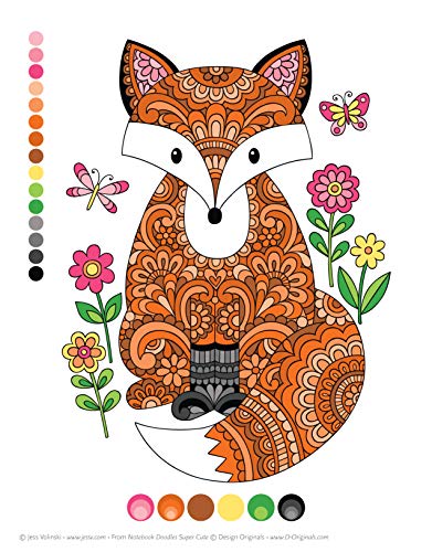 Jess Volinski - Notebook Doodles Super Cute - Paperback image 2