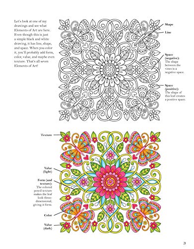 Jess Volinski - Colorful Creations Butterfly Mandalas : Coloring Book image 4