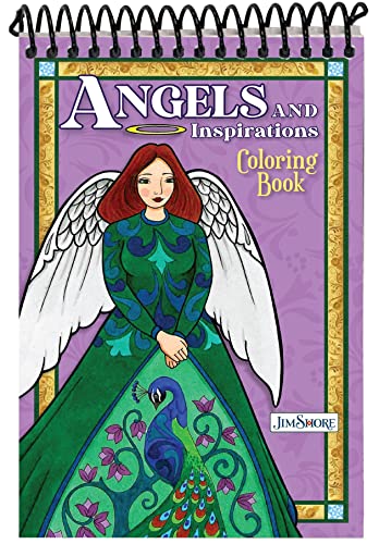 Jim Shore - Angels and Inspirations Coloring Book - Paperback image 1
