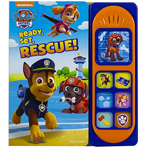 Paw Patrol Ready Set Rescue Sound Book - Hardback image 1