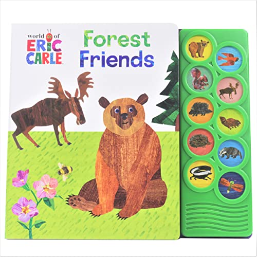 P I Kids - World Of Eric Carle Forest Friends Listen & Learn Board Boo image 1