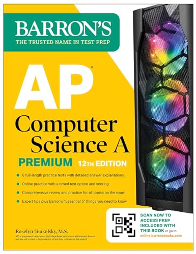 Roselyn Teukolsky - AP Computer Science A Premium, 12th Edition: Prep image 1