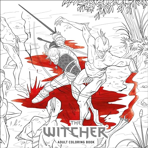 CD Projekt Red - Witcher Adult Coloring Book - Paperback image 1