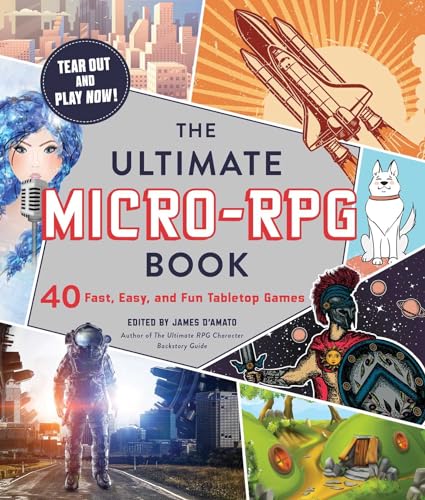 James D'Amato - Ultimate Micro-RPG Book : 40 Fast, Easy, and Fun T image 1