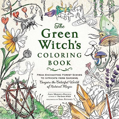Arin Murphy-Hiscock - Green Witch's Coloring Book : From Enchantin image 1