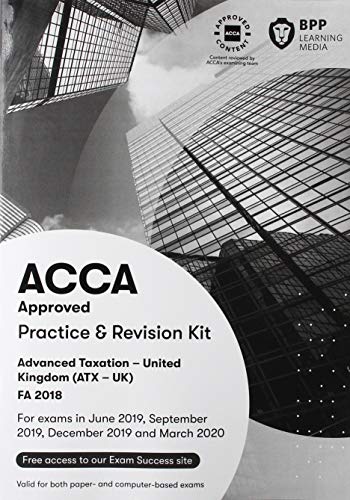 BPP Learning Media - ACCA Advanced Taxation FA2018 : Practice and Revi image 1