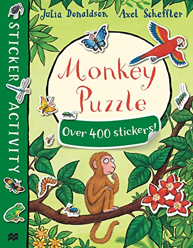 Julia Donaldson - Monkey Puzzle Sticker Book - Paperback image 1