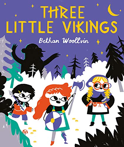 Bethan Woollvin - Three Little Vikings - Paperback image 1