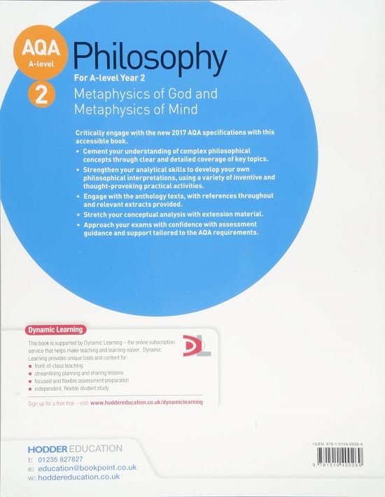 Dan Cardinal - AQA A-level Philosophy Year 2 : Metaphysics of God and image 2
