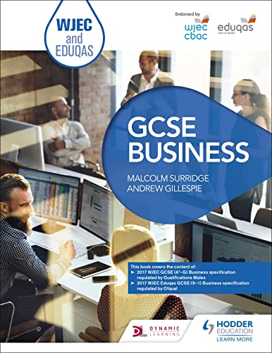 Andrew Gillespie - WJEC and Eduqas GCSE Business - Paperback image 1