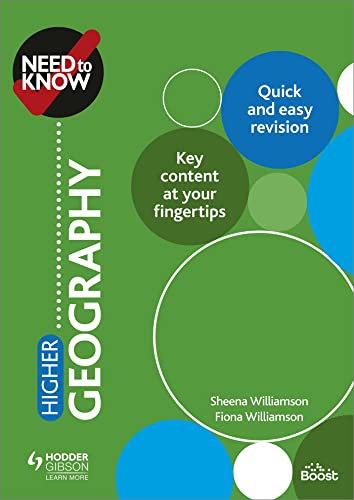 Fiona Williamson - Need to Know: Higher Geography - Paperback image 1