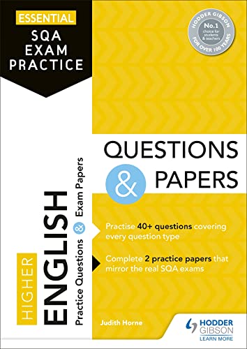 Judith Horne - Essential SQA Exam Practice: Higher English Questions a image 1