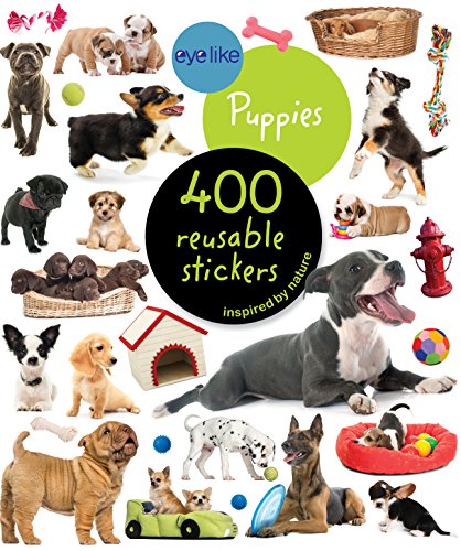 Workman Publishing - Eyelike Stickers: Puppies - Paperback image 1