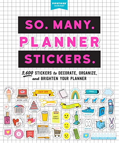 Pipsticks - So. Many. Planner Stickers. : 2,600 Stickers to Decorate, image 1