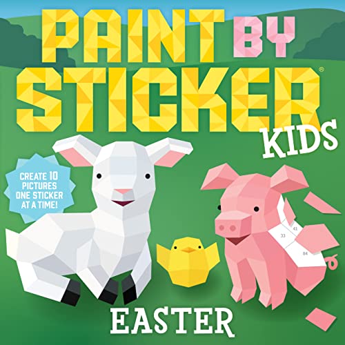 Workman Publishing - Paint by Sticker Kids: Easter : Create 10 Picture image 1