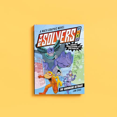 Jon Chad - Solvers Book #2: The Shrinking Setback : A Math Graphic Nov image 2