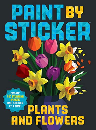 Workman Publishing - Paint by Sticker: Plants and Flowers : Create 12 image 1