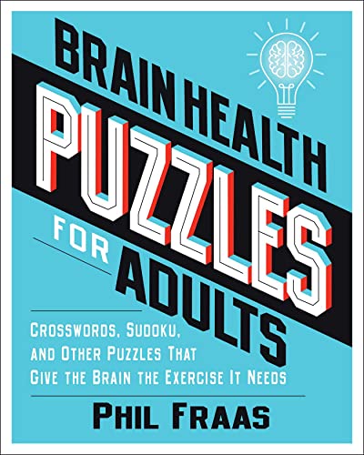 Phil Fraas - Brain Health Puzzles for Adults : Crosswords, Sudoku, and image 1