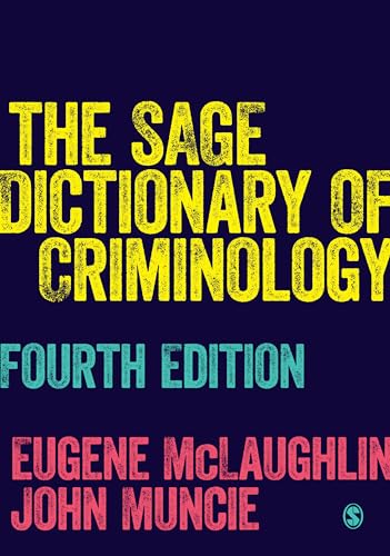 SAGE Dictionary of Criminology - Paperback image 1