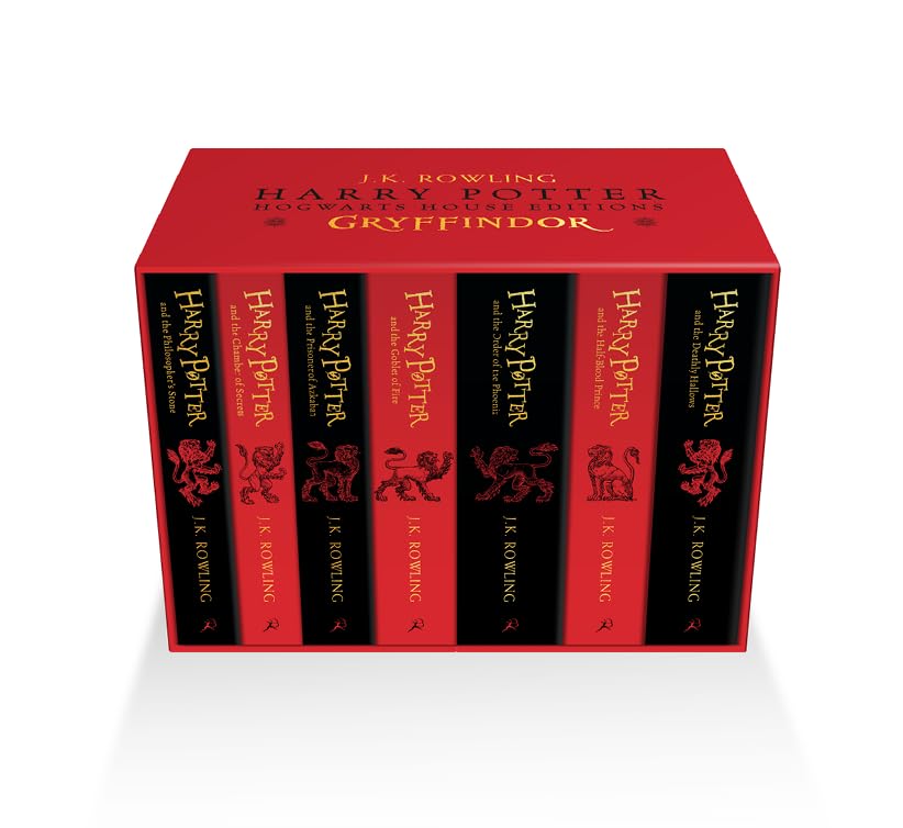 J.K. Rowling - Harry Potter Gryffindor House Editions Paperback Box Se image 2