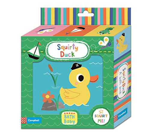 Campbell Books - Squirty Duck Bath Book - Limp / Vinyl image 1