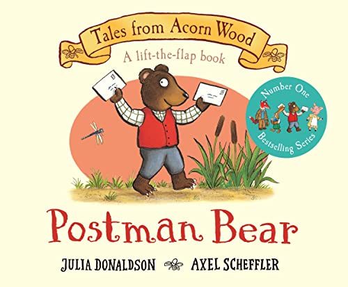 Julia Donaldson - Postman Bear : 20th Anniversary Edition - Hardback image 1