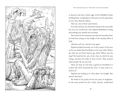 Douglas Adams - Restaurant at the End of the Universe Illustrated Edit image 3