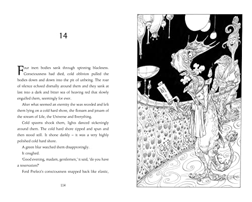 Douglas Adams - Restaurant at the End of the Universe Illustrated Edit image 5