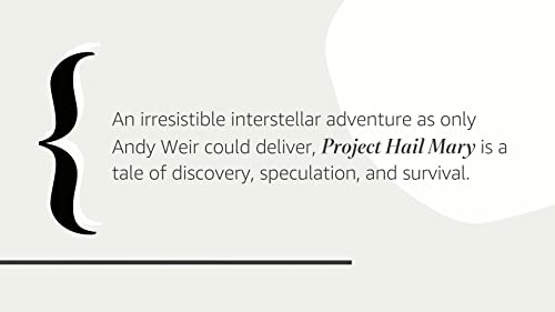 Andy Weir - Project Hail Mary : From the bestselling author of The Mar image 2